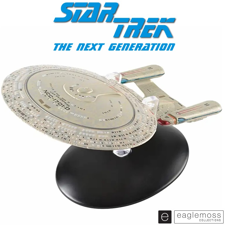 Eaglemoss Star Trek The Next Generation U.S.S. Enterprise NCC-1701-D Mini Ship Replica
